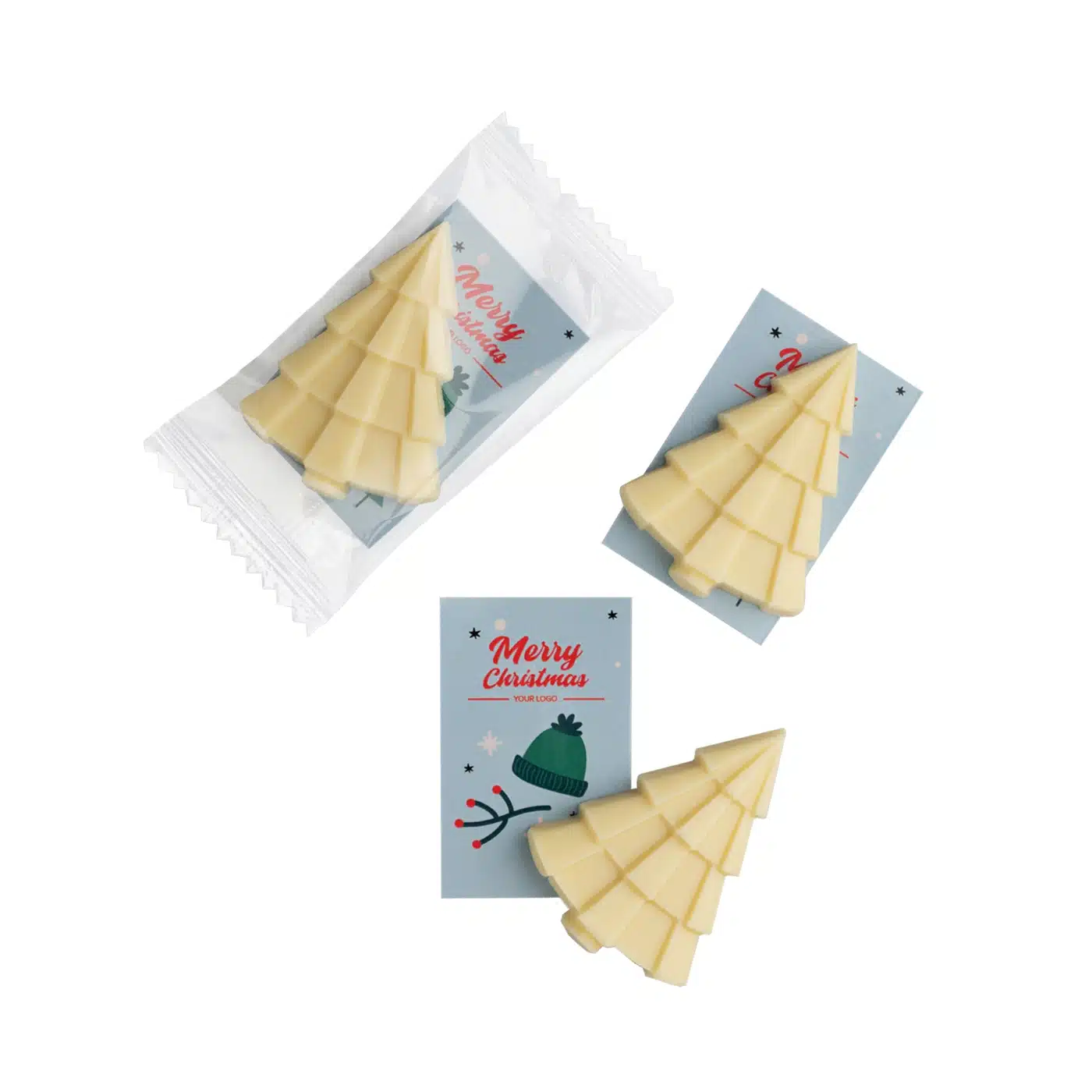 SŁODYCZE REKLAMOWE ADVERT CARD – CZEKOLADOWA CHOINKA Xmas P137321Z SL-0531B/Xmas