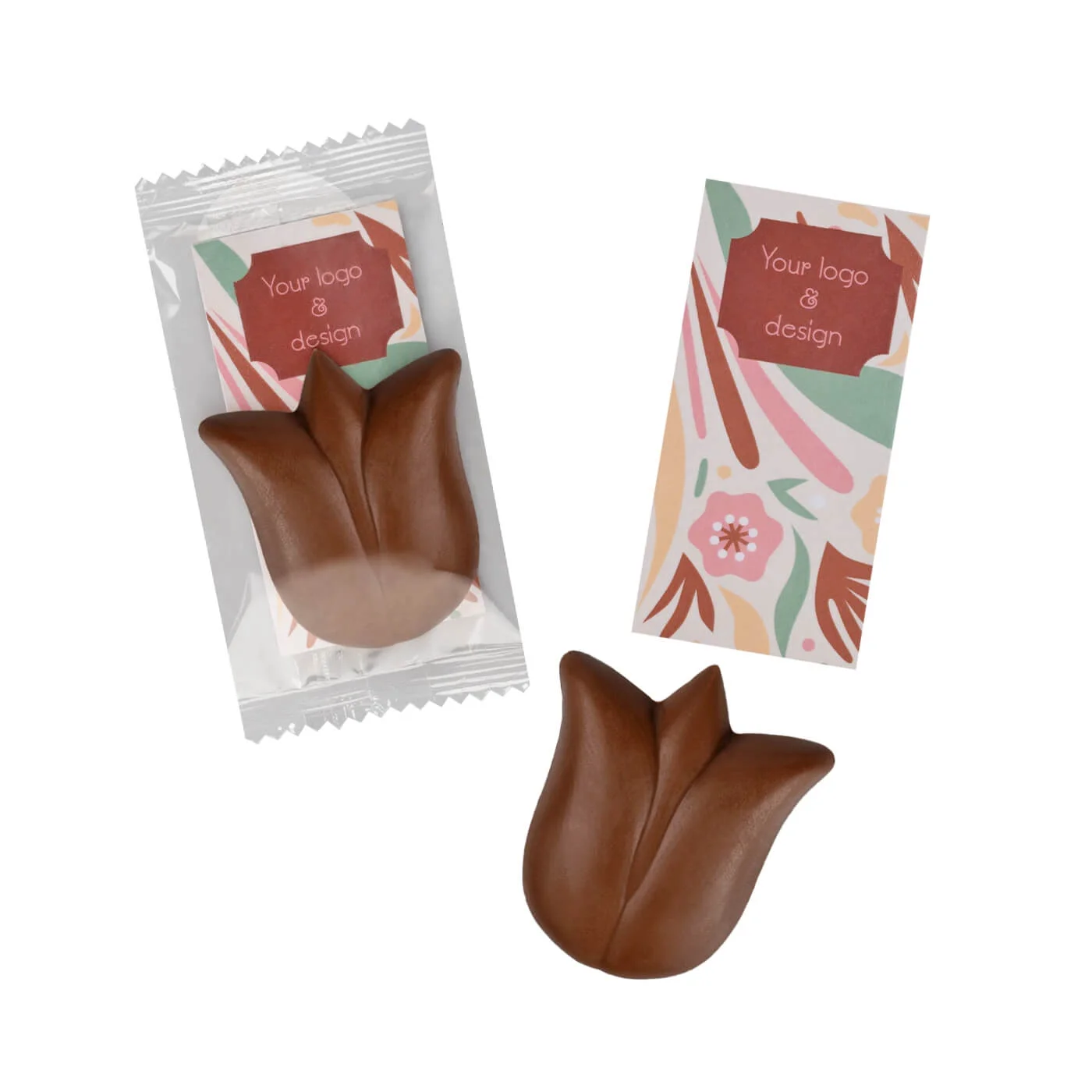 SŁODYCZE REKLAMOWE ADVERT CARD – CZEKOLADKA TULIPAN P136695Z SL-0532G