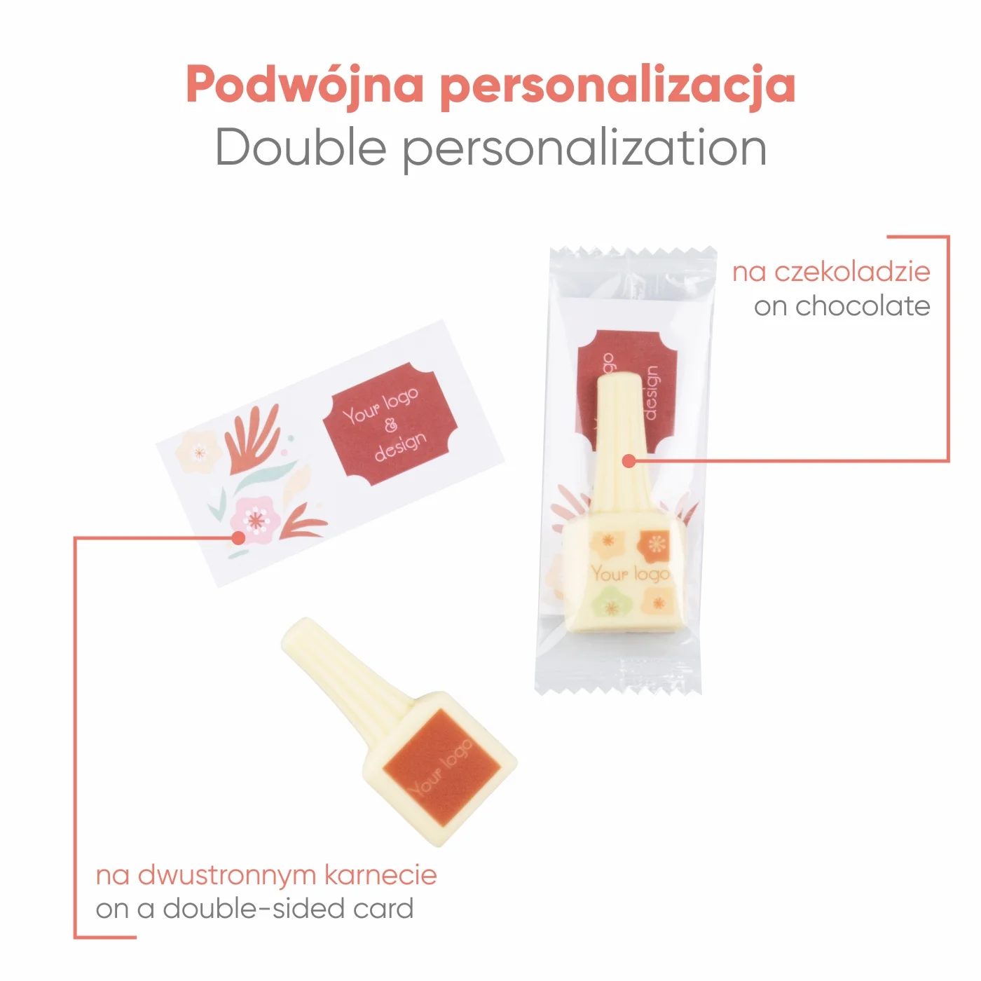 SŁODYCZE REKLAMOWE ADVERT CARD – LAKIER DO PAZNOKCI PRINT P136722Z