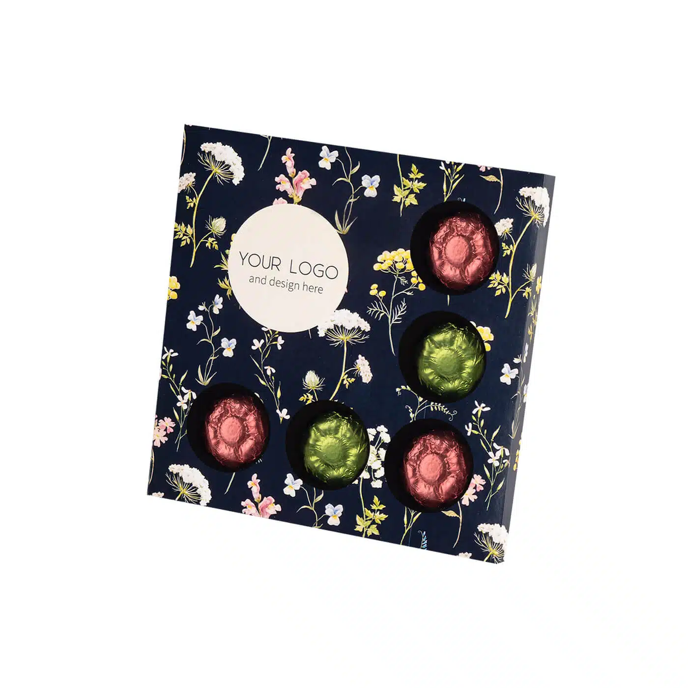 ZESTAW CZEKOLADOWYCH KWIATKÓW 9 SZTUK P136806Z