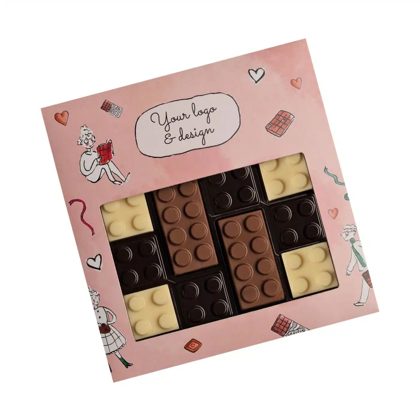 PRALINY CHOCOLATE BRICK BOX P136665Z SL-0588