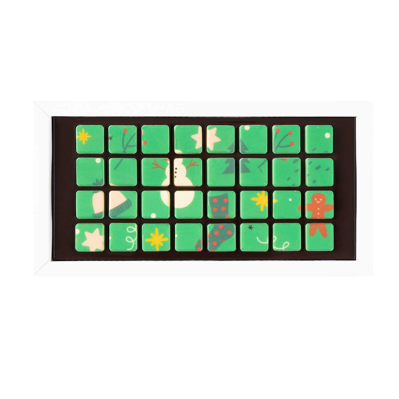 ZESTAW CZEKOLADEK CHOCO TEXT 4 LINIE PRINT Xmas P137283Z