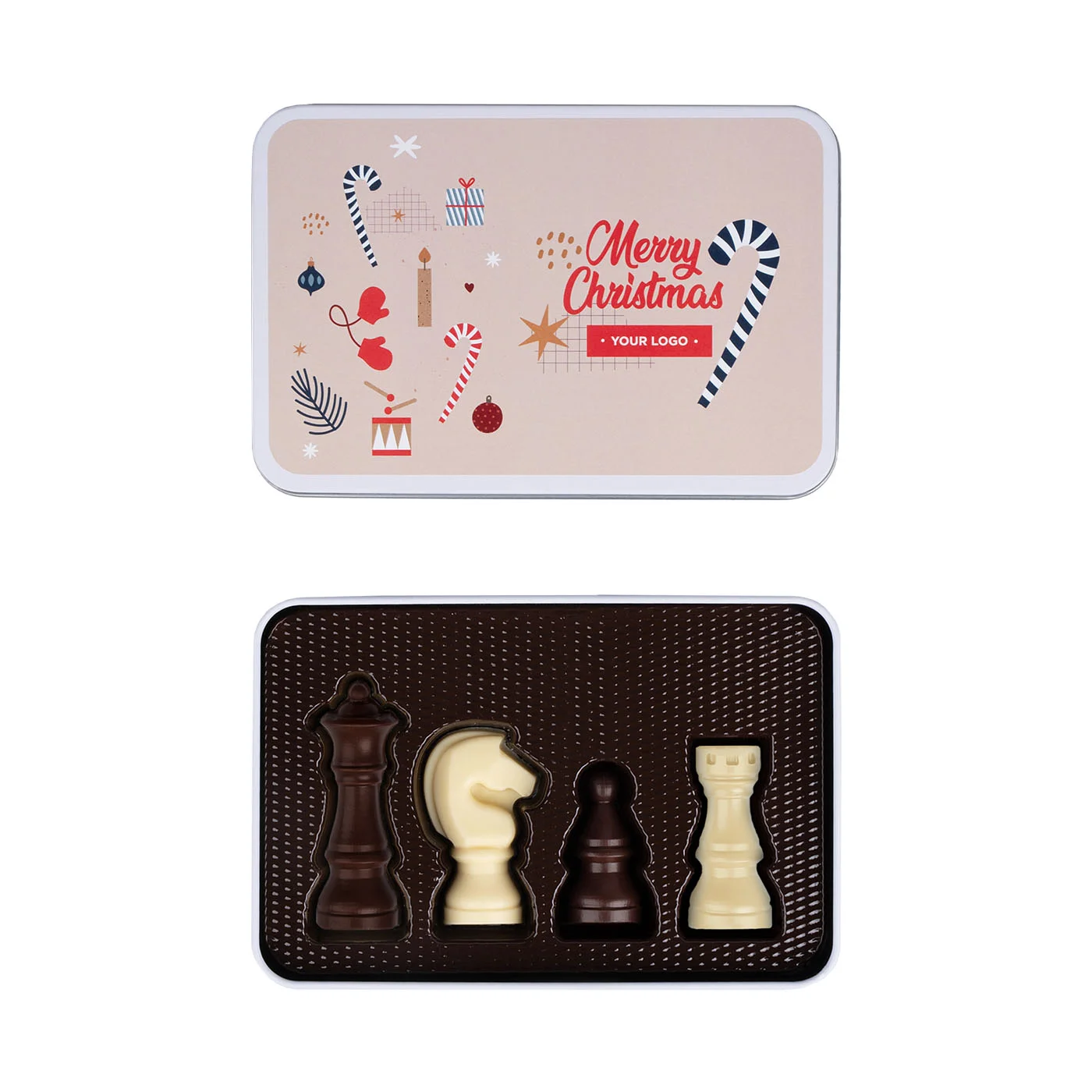 ZESTAW CZEKOLADEK CHECKMATE TIN P137318Z SL-0596/XMAS