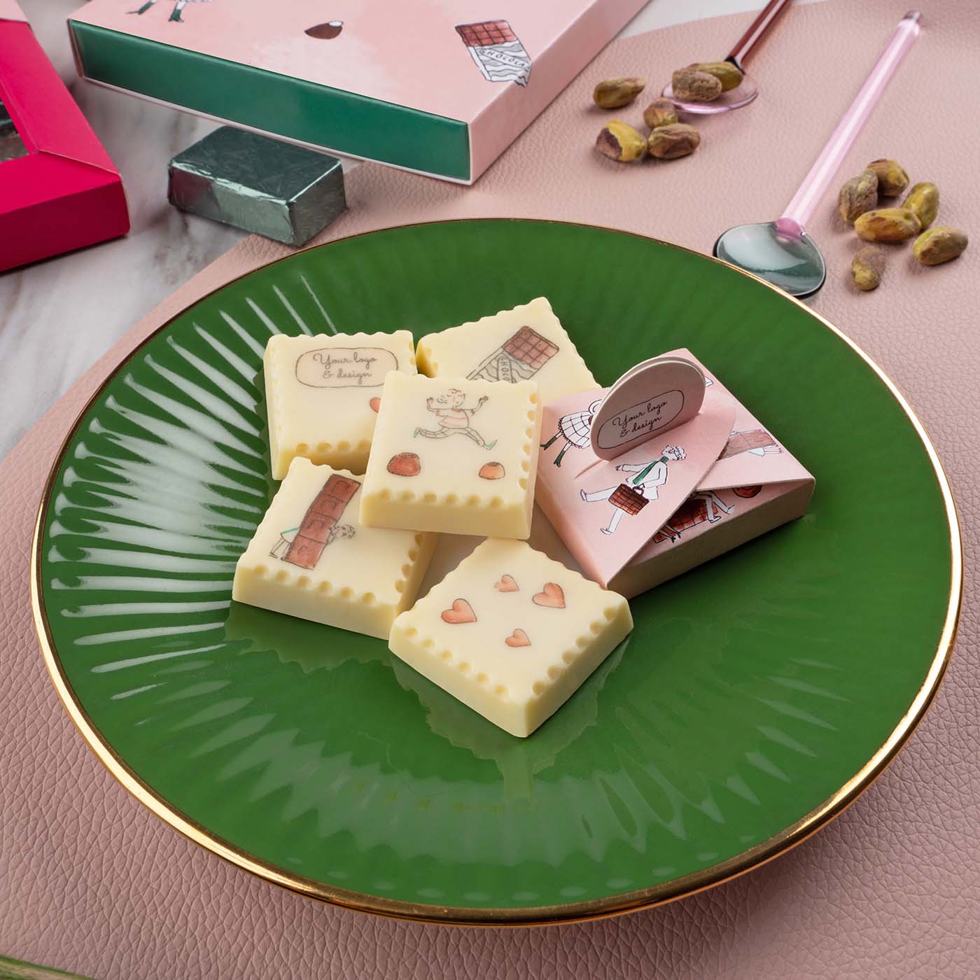 PRALINKA Z NADRUKIEM CHOCOSTAMP BOX P136663Z