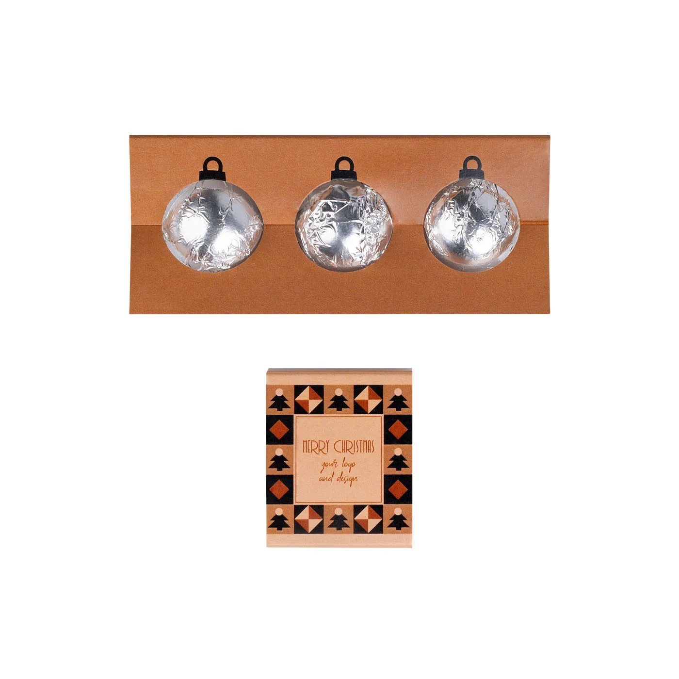 PRALINY SWEET SPHERE BOWTIE 3 SZT P137324Z SL-0633/XMAS