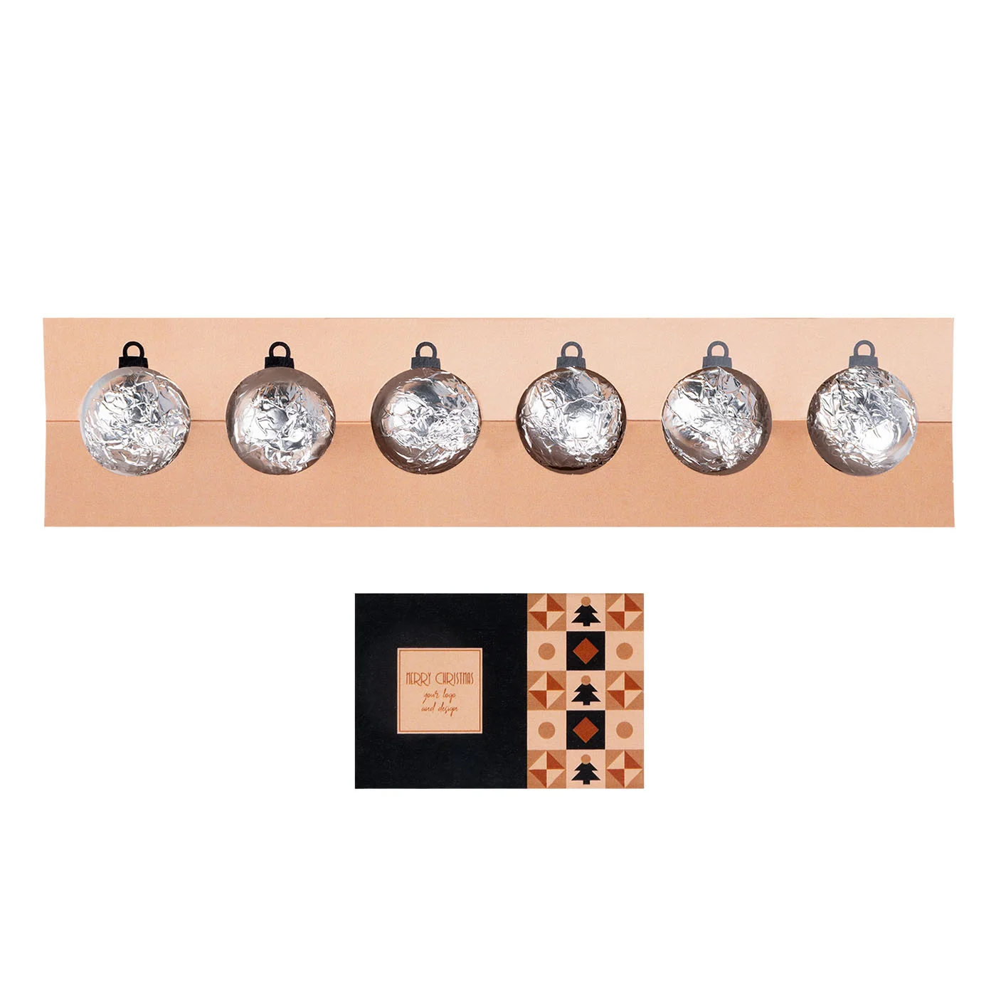 PRALINY SWEET SPHERE BOWTIE 6 SZT P137386Z SL-0634/XMAS