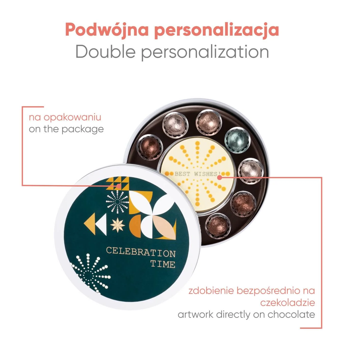 KOLEKCJA SWEET SPHERE CELEBRATION PRINT P136617Z