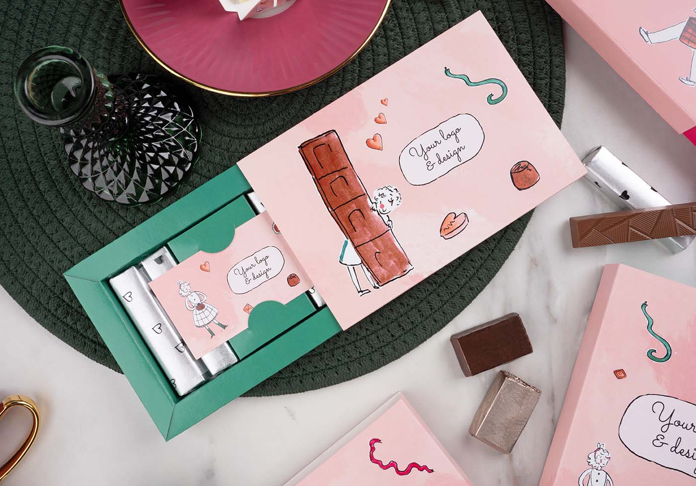 PRALINY MESSAGE BOX 4 SZT P136979Z