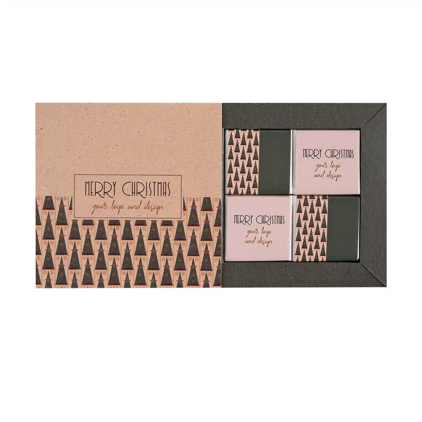 ZESTAW CZEKOLADEK FRAME BOX MINI 4 SZT P137395Z SL-0650/XMAS