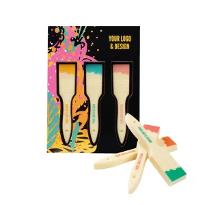 ZESTAW CZEKOLADEK Z NADRUKIEM PĘDZLE 3 SZT P136802Z SL-0660