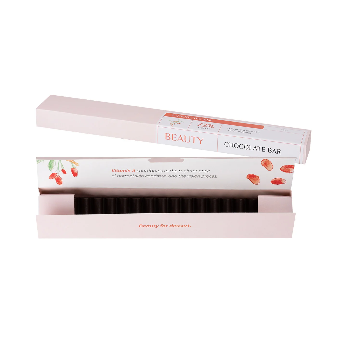 BATONIK CZEKOLADOWY BEAUTY DARK 80 G P136850Z