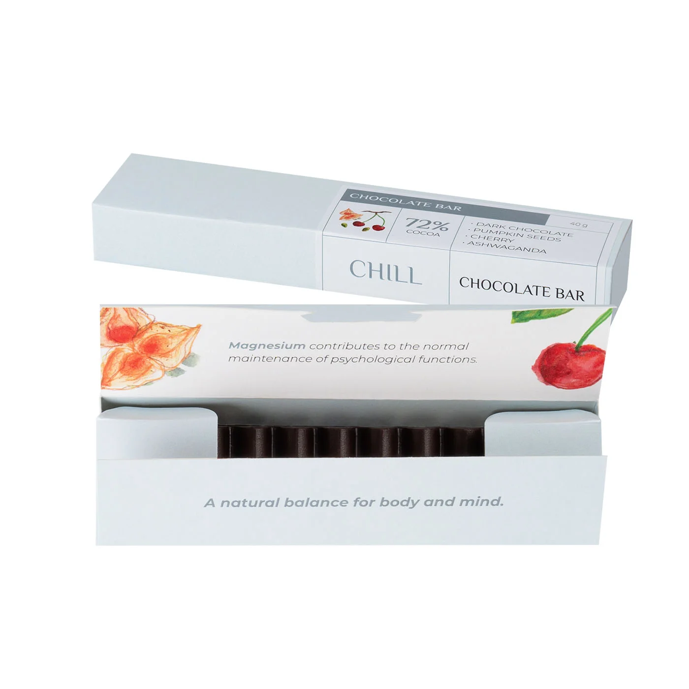 BATONIK CZEKOLADOWY CHILL 40 G P136853Z