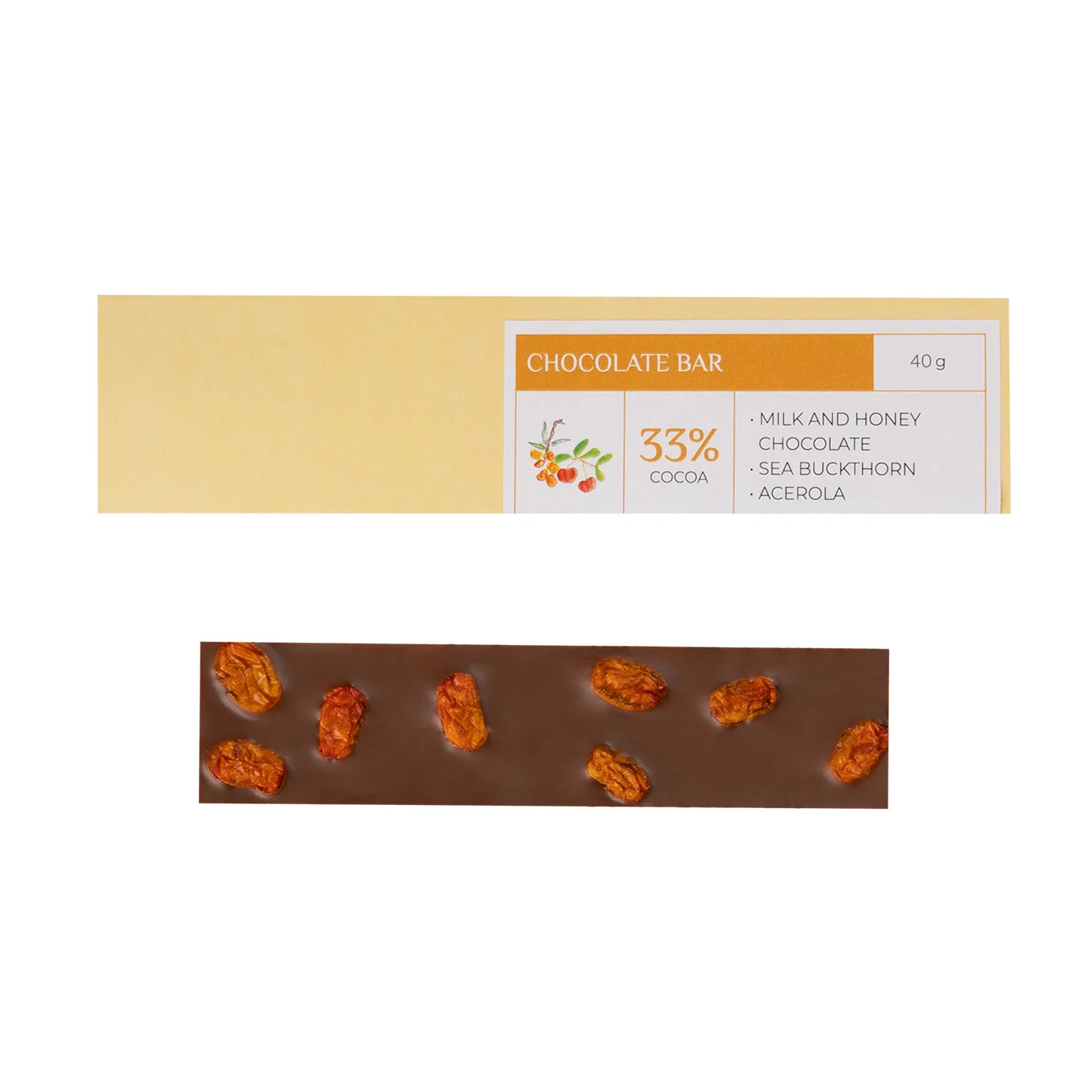 BATONIK CZEKOLADOWY IMMUNE 40 G P136857Z SL-0694