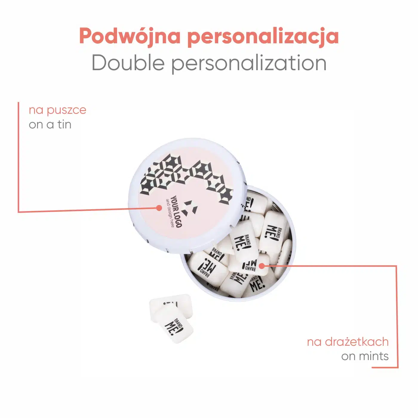 PUSZKA MIDI CLIC CLAC BRAND ME! MINTS P137073Z