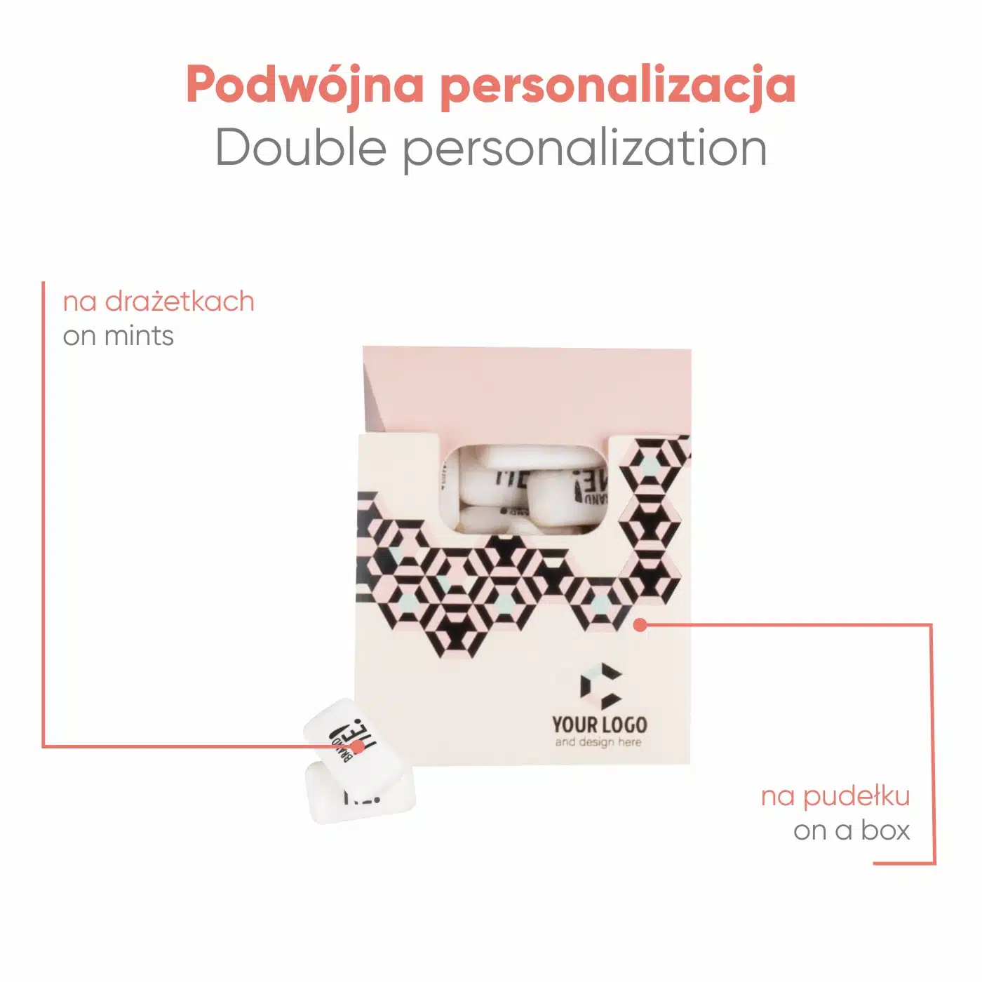 SŁODYCZE REKLAMOWE QUATTRO BRAND ME! MINTS P137063Z