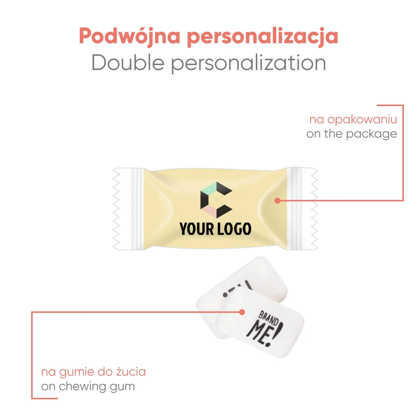 GUMA DO ŻUCIA GUM PACK BRAND ME! MINTS P137059Z
