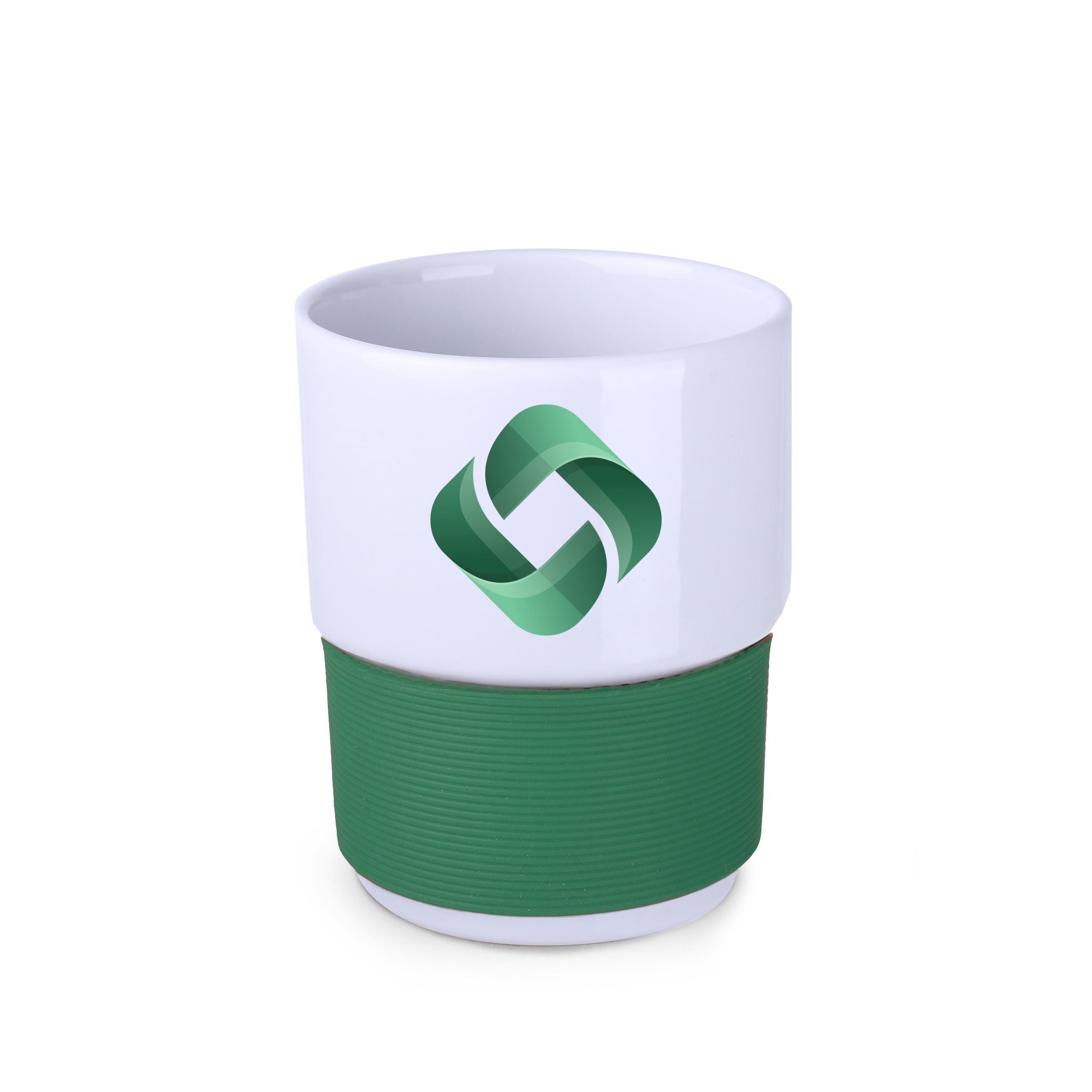 Kubek Freddo Plus 330 ml P133227M biały / zielony