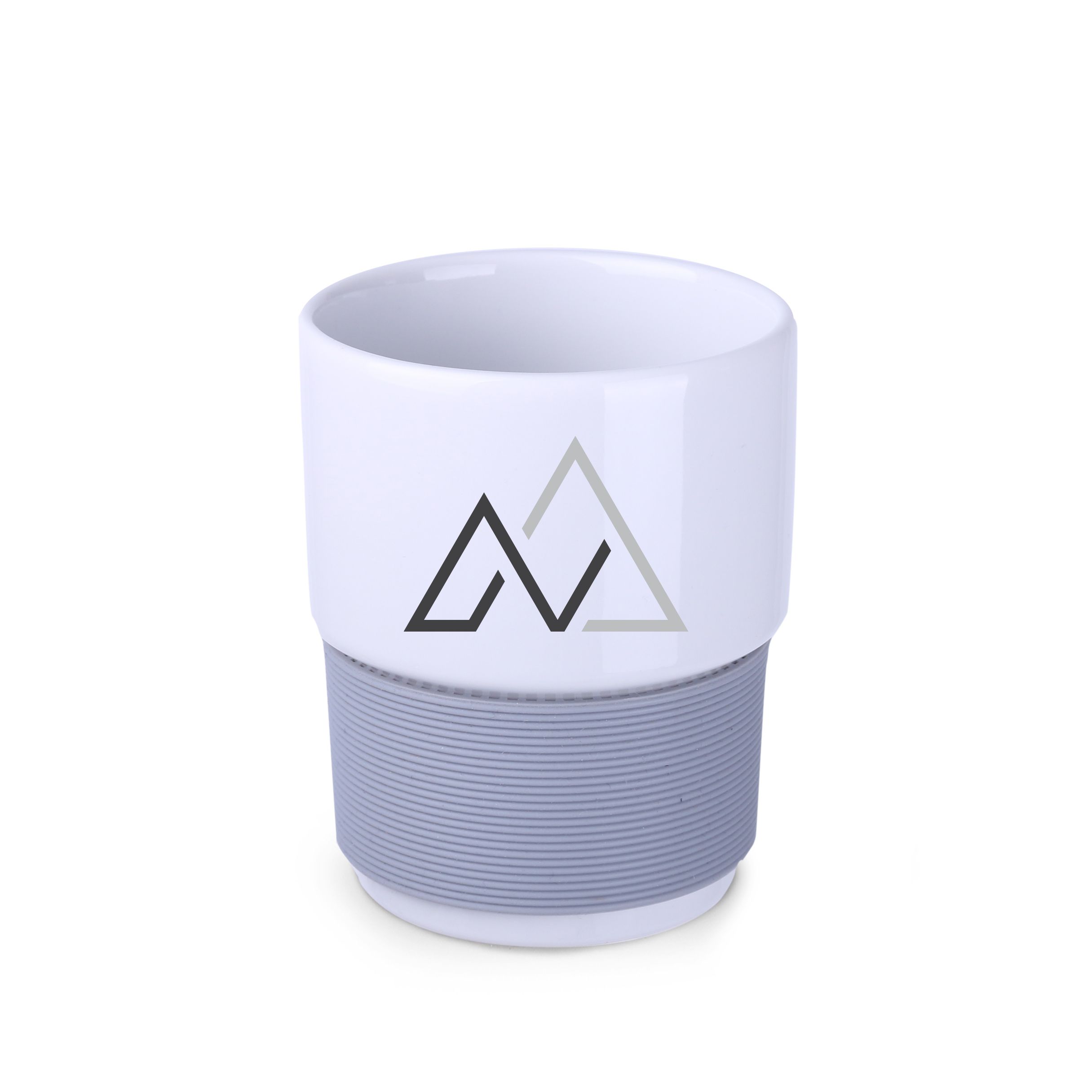 Kubek Freddo Plus 330 ml P133227M biały / szary