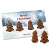 ZESTAW CZEKOLADEK ŚWIĄTECZNA KARTKA Z CHOINKAMI Xmas P137362Z