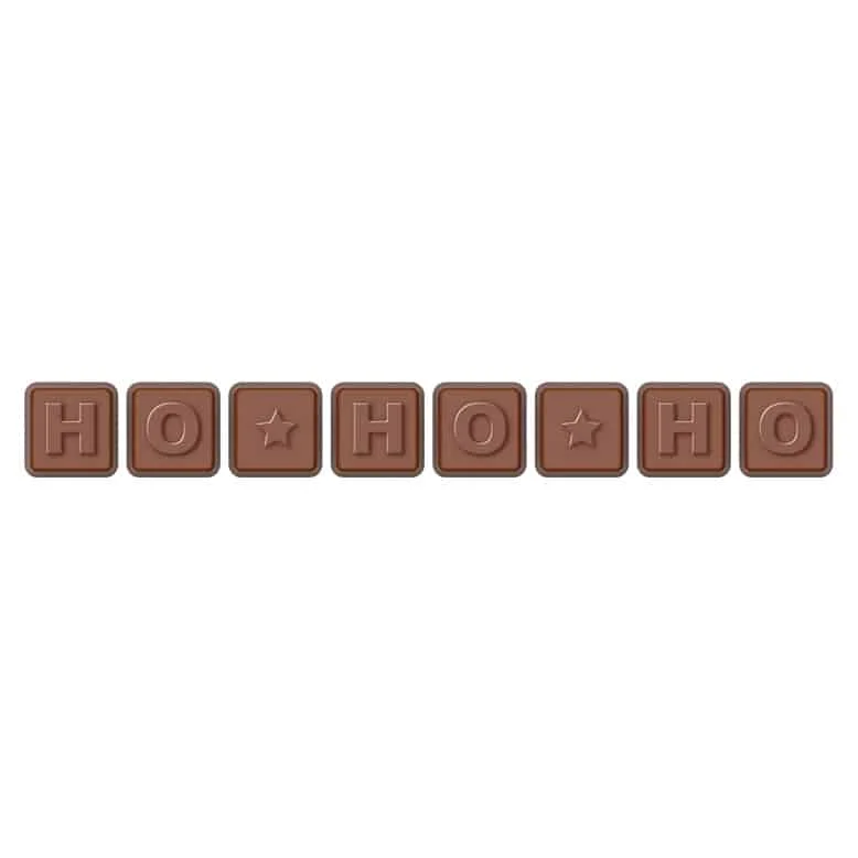 ZESTAW CZEKOLADEK CHOCO TEXT 1 LINIA Xmas P143536Z