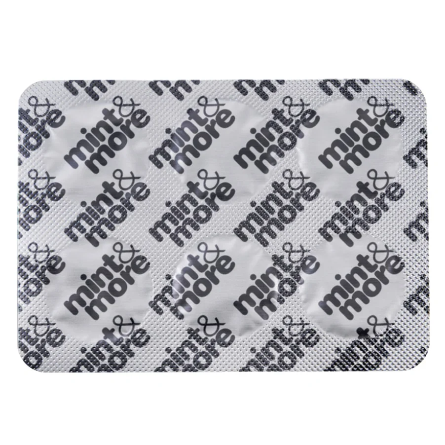 GUMY ROZPUSZCZALNE W BLISTRZE MINT&MORE 6 SZT. P137147Z