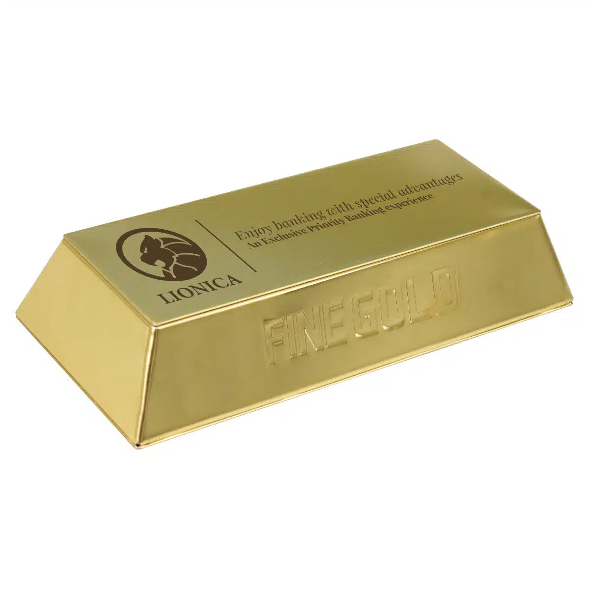 BOMBONIERKA PUSZKA ZŁOTA SZTABA P137180Z