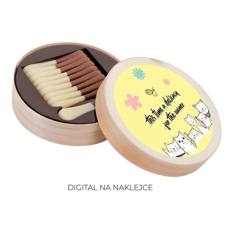 ZESTAW CZEKOLADEK KOCIE ŁAPKI P136971Z