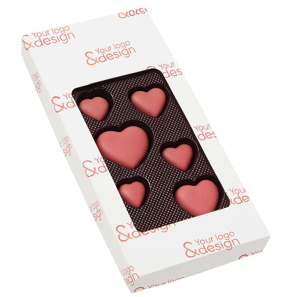 ZESTAW CZEKOLADEK CZEKOLADOWE SERCA P137190Z