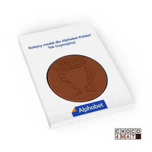 CZEKOLADOWY KSZTAŁT CHOCO4MAT KOŁO P137220Z SL-0314/MEDAL