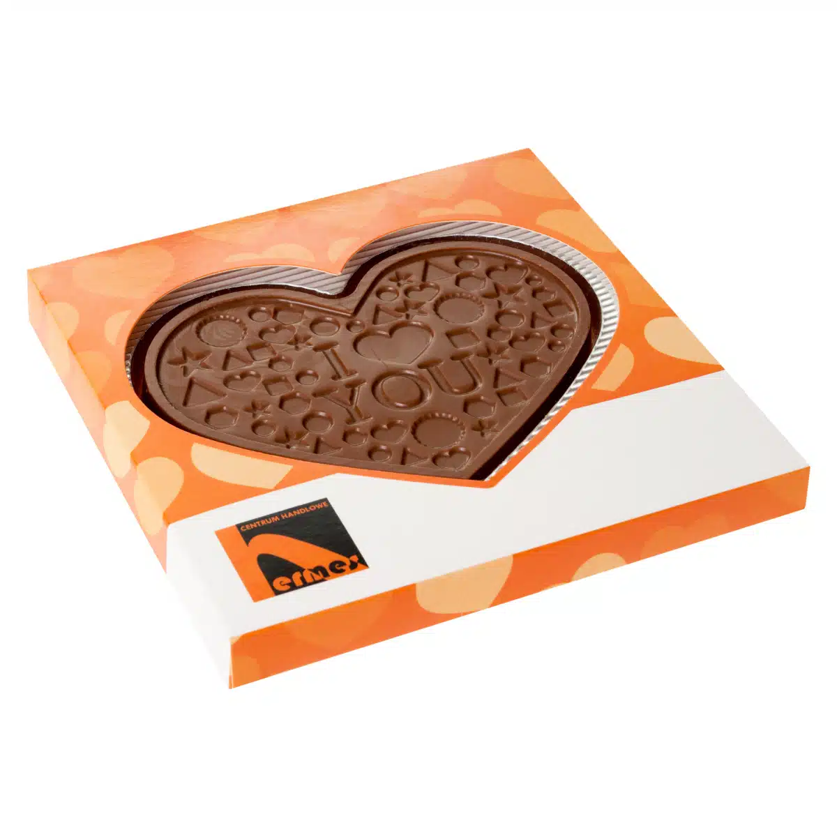 CZEKOLADOWY KSZTAŁT CHOCO4MAT SERCE P137211Z