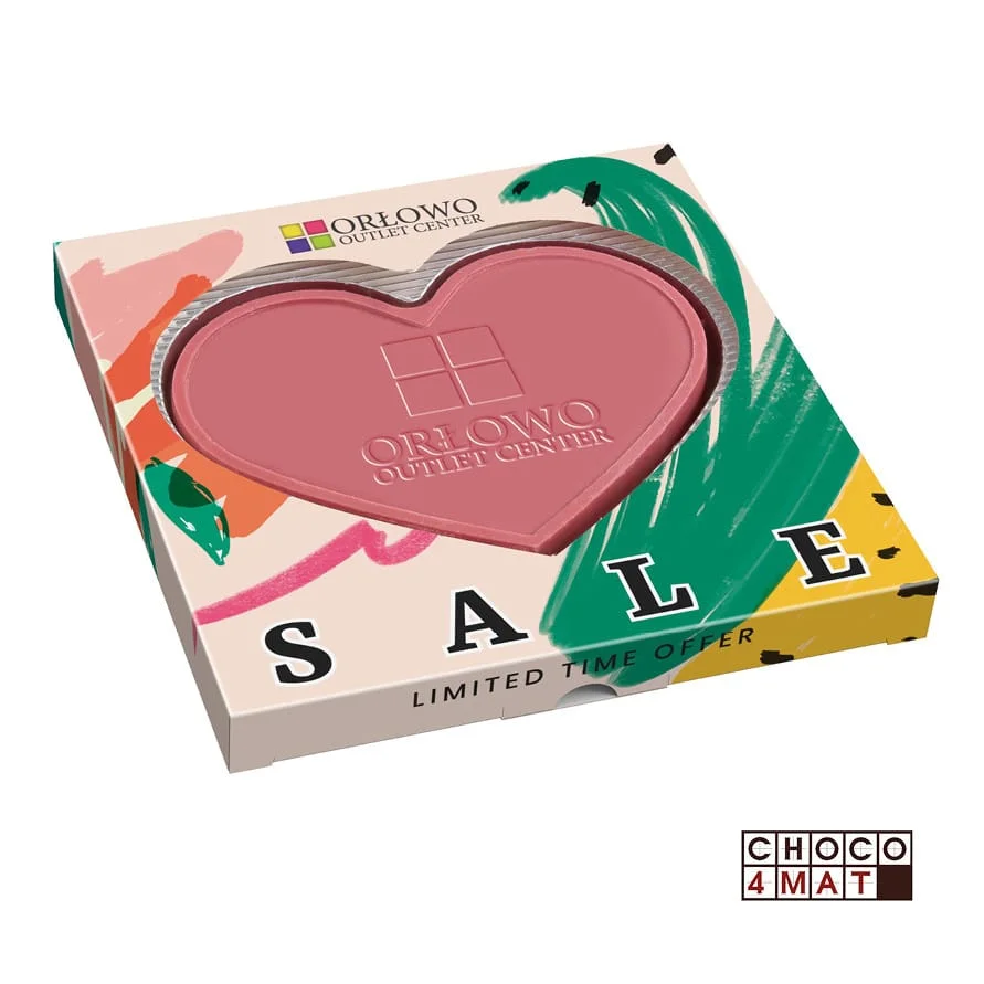 CZEKOLADOWY KSZTAŁT CHOCO4MAT SERCE P137211Z SL-0314/HEART.