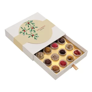 BOMBONIERKA ART DECO GOLD Xmas P137412Z SL-0202/Xmas