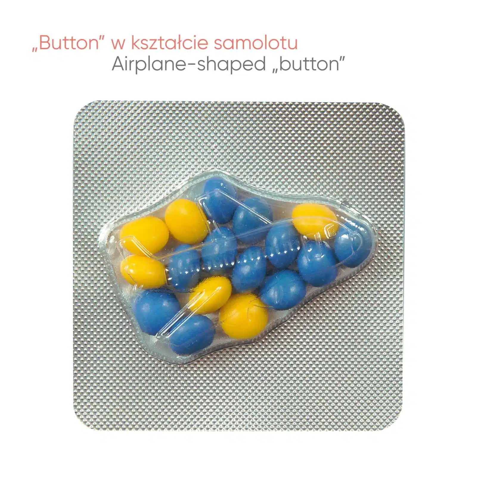 DRAŻETKI PUSH THE BUTTON – SAMOLOT P137030Z