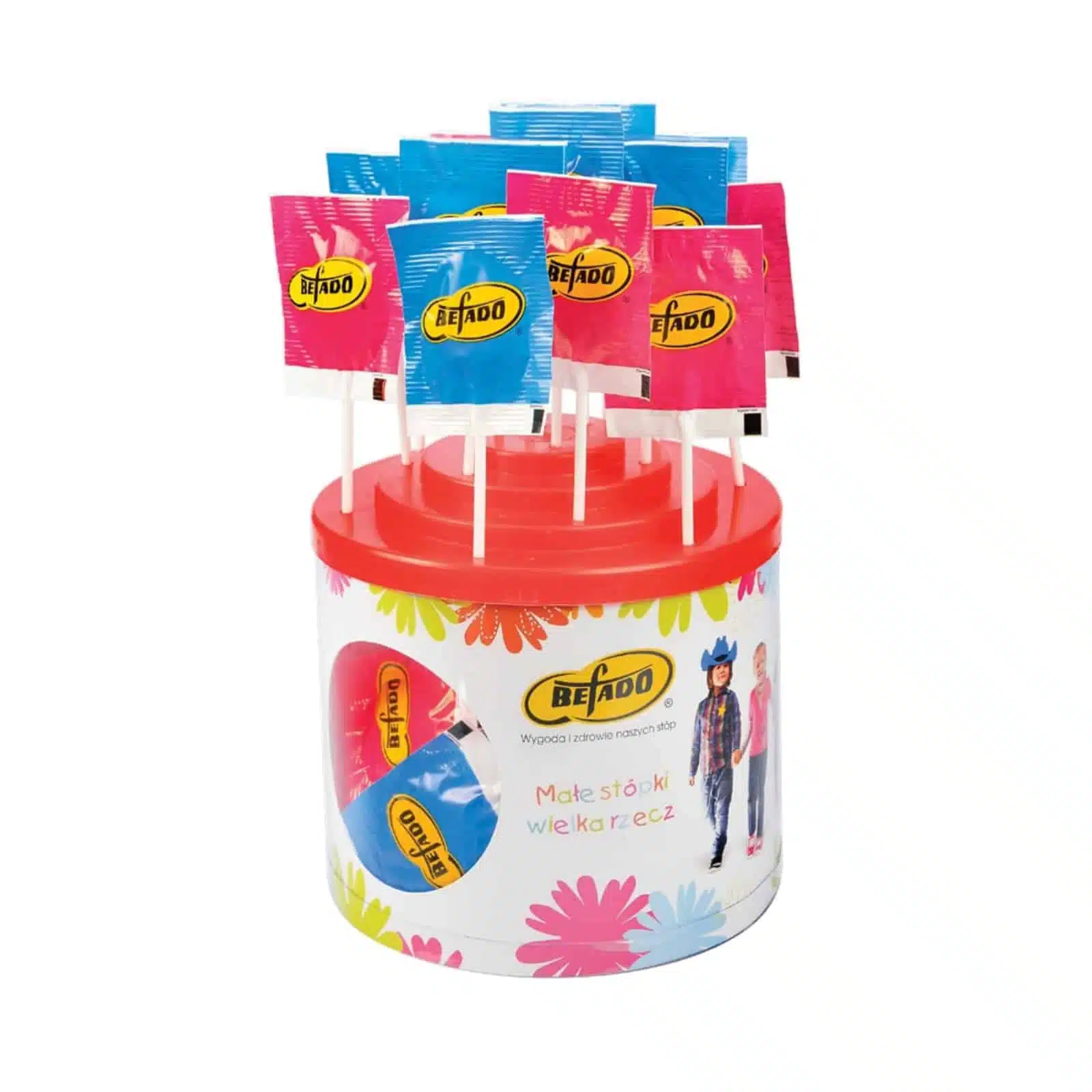 LIZAKI OWOCOWE W TUBIE Z EKSPOZYTOREM P137105Z SL-0156/SUGARFREE