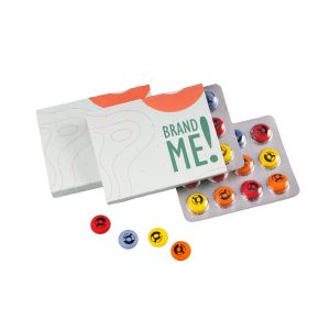 CZEKOLADOWE LENTILKI Z NADRUKIEM BRAND ME! 12 SZT. P137247Z SL-0307