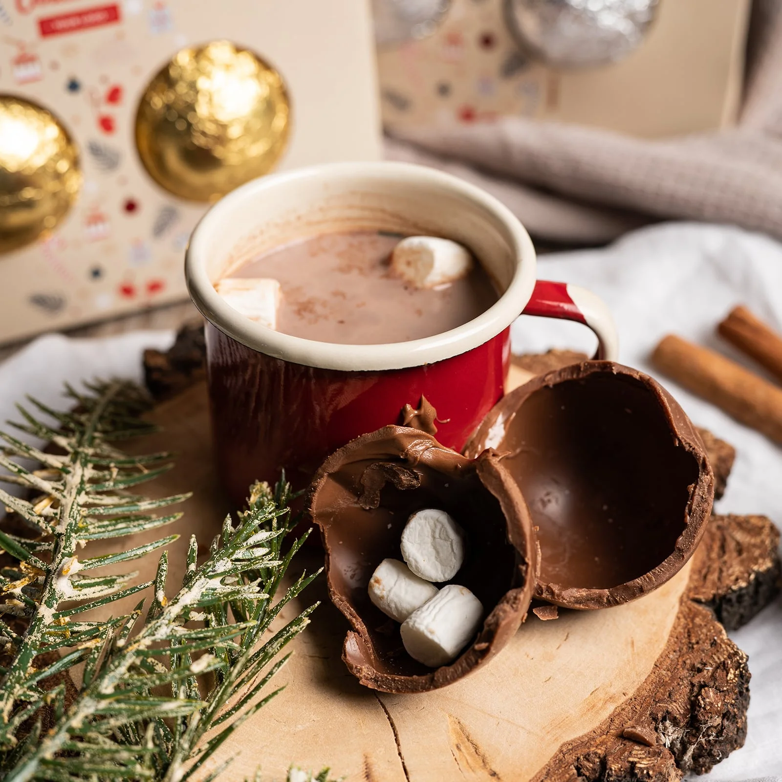 CZEKOLADOWE KULE DOUBLE CHOCOLATE SURPRISE P137277Z