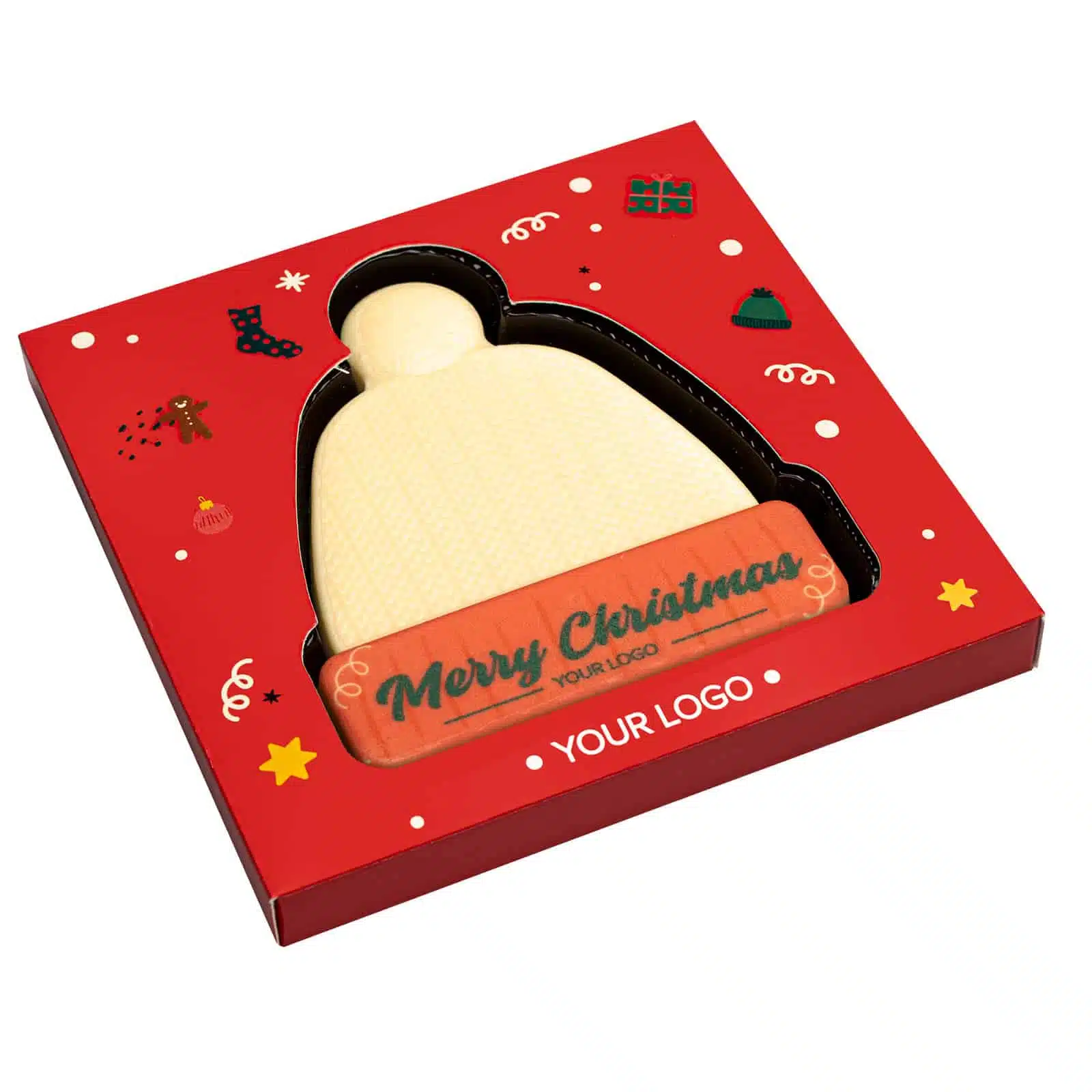 CZEKOLADOWY KSZTAŁT CHOCO4MAT CZAPKA PRINT P137230Z