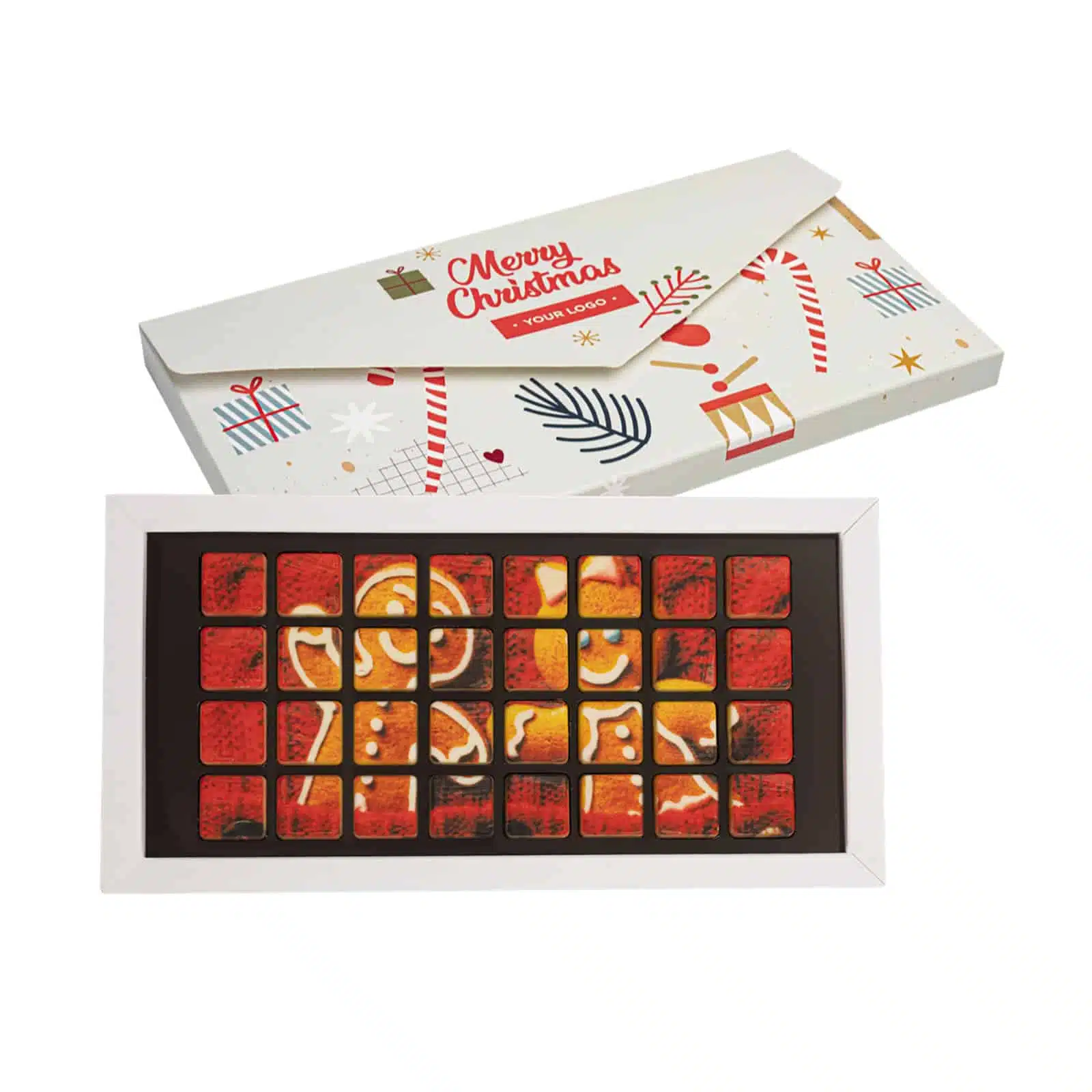 ZESTAW CZEKOLADEK CHOCO TEXT 4 LINIE PRINT Xmas P137283Z