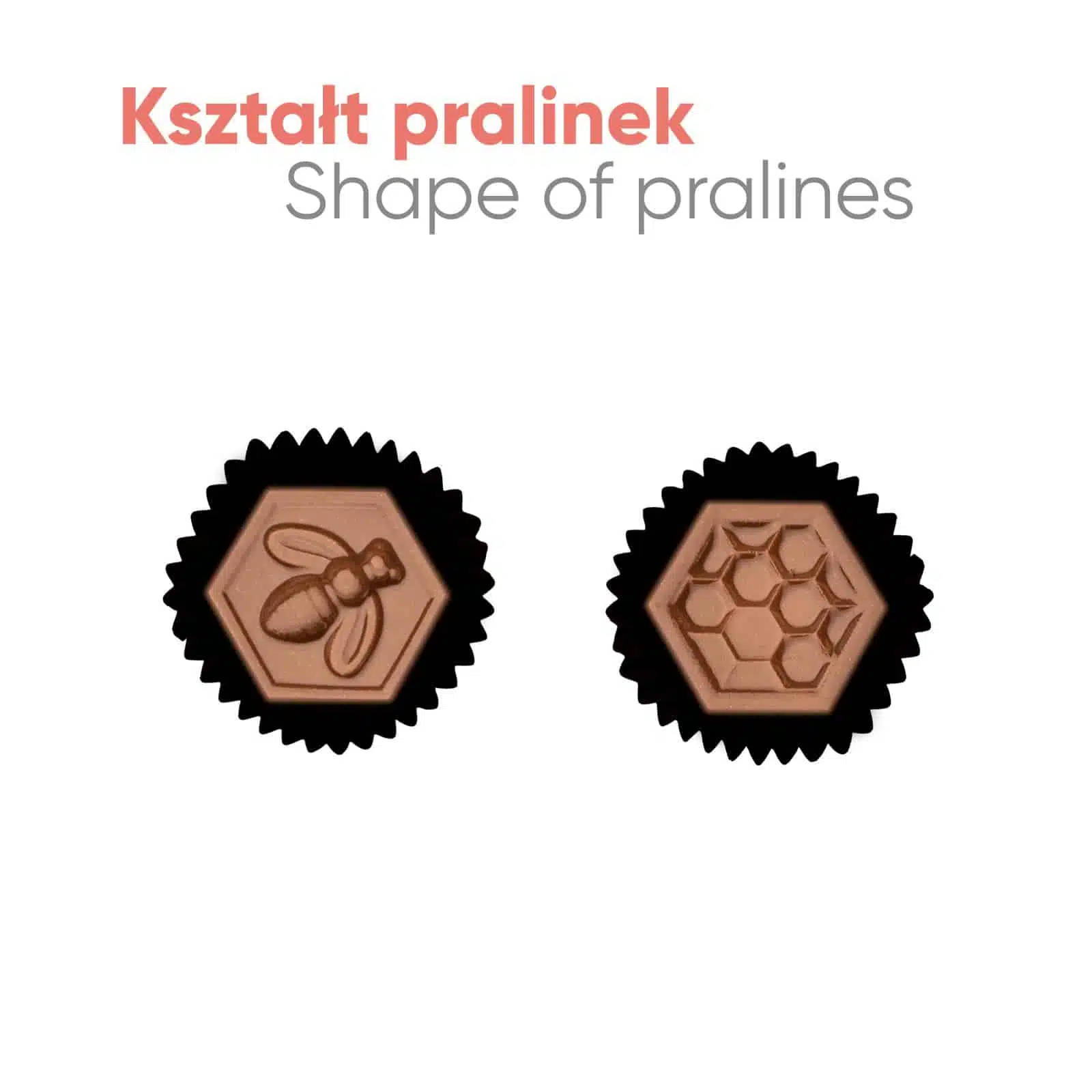 PRALINY HONEYBEE 4 SZT P136929Z