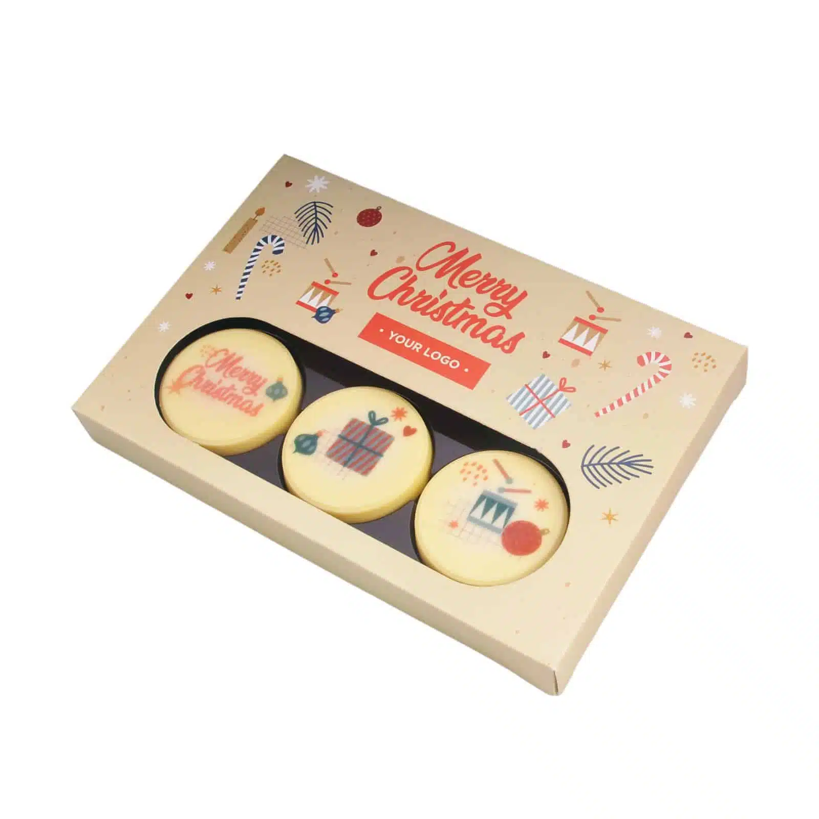 PRALINY Z NADRUKIEM CHOCO CIRCLE 6 SZT P137265Z SL-0415/XMAS