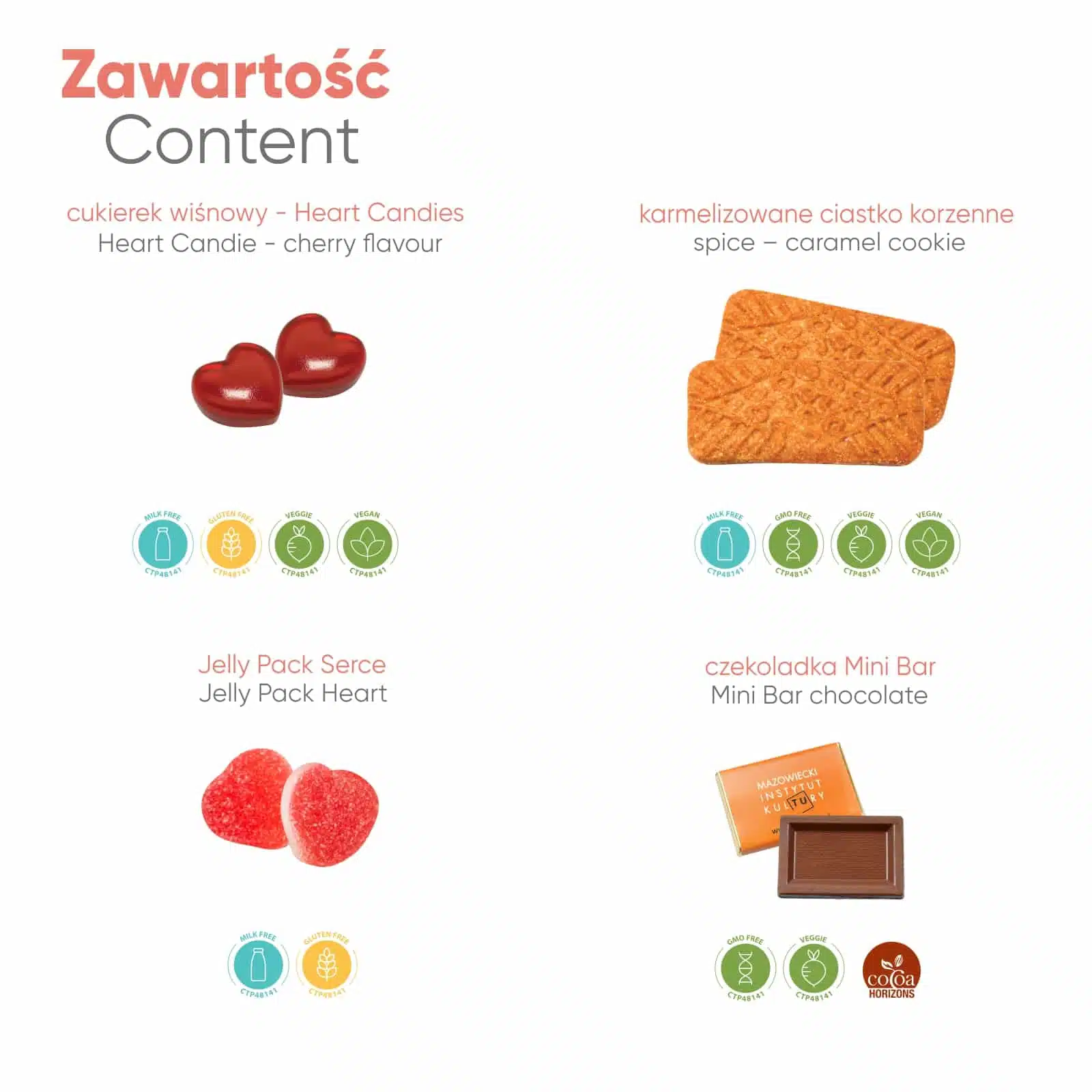 SŁODYCZE REKLAMOWE SŁODKI KARNET P137090Z