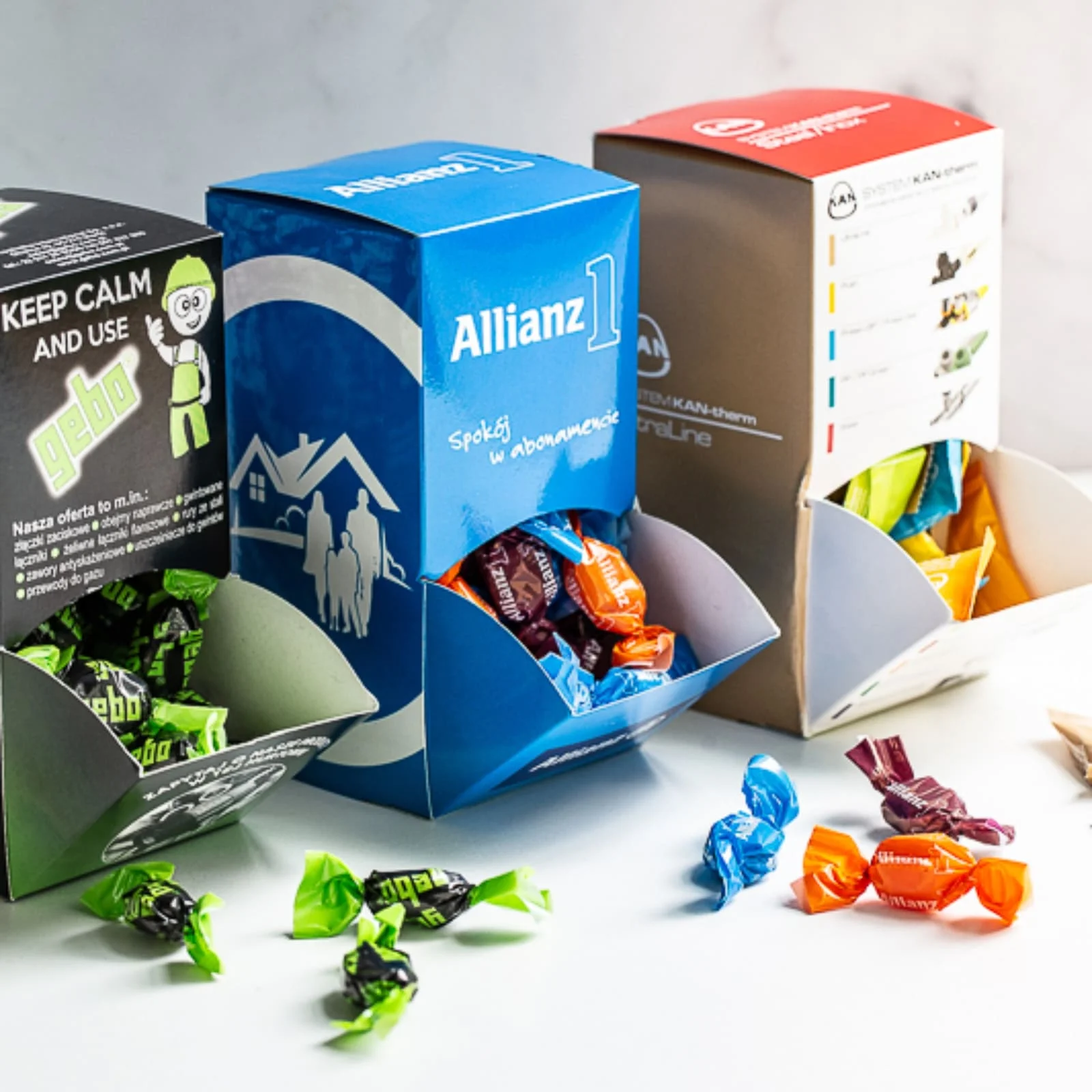 ZESTAW CUKIERKÓW REKLAMOWYCH DISPLAY MIDI P137094Z