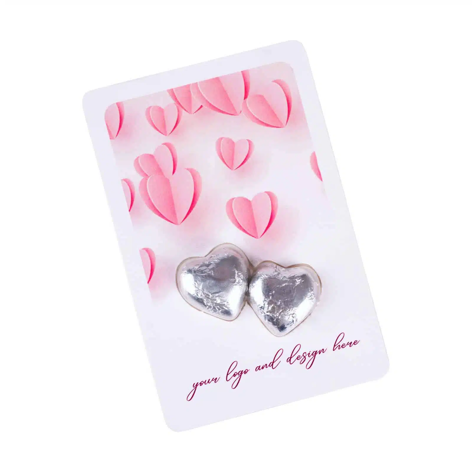 ZESTAW CZEKOLADEK PROMO CARD – DWA SERCA P136917Z