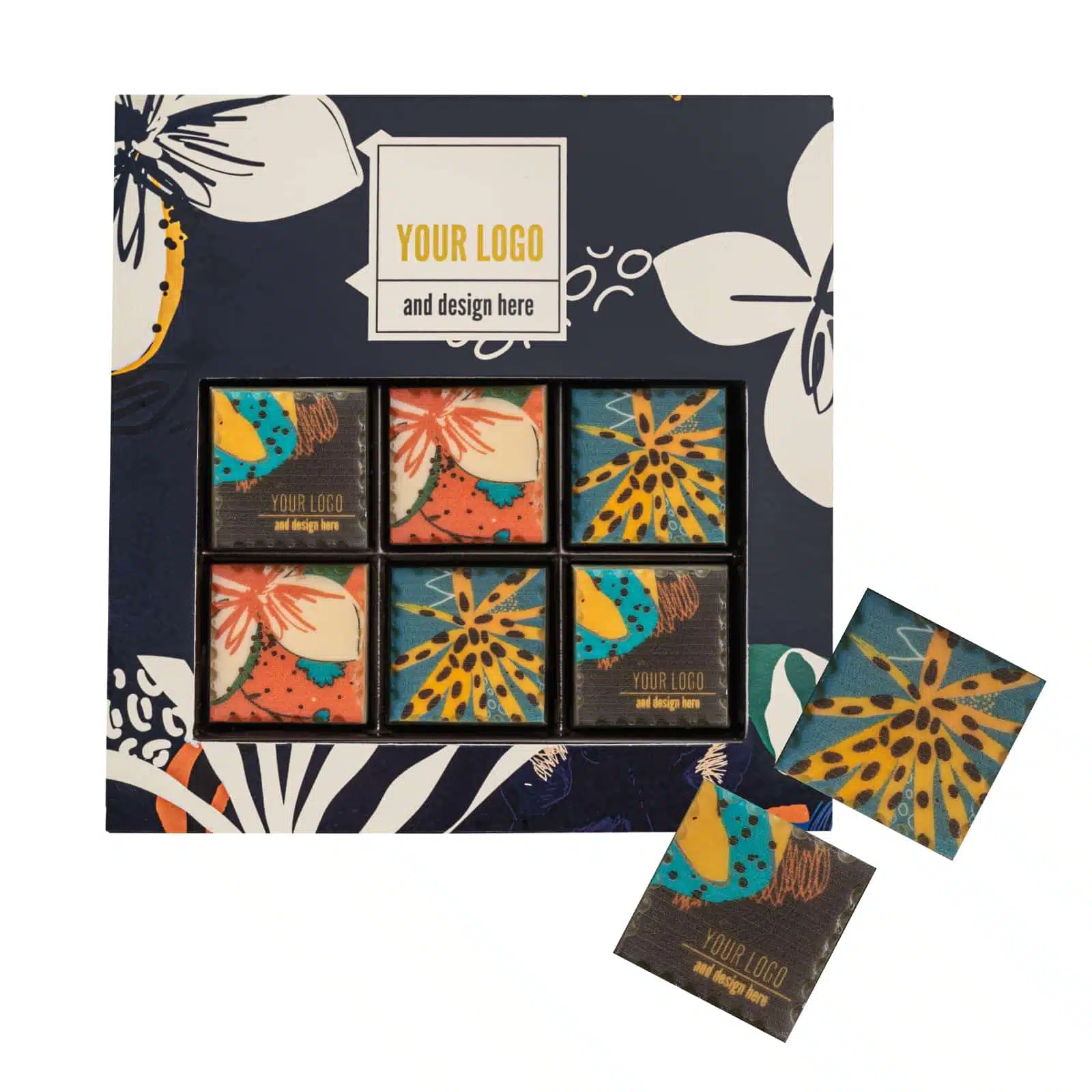 PRALINY Z NADRUKIEM CHOCOSTAMP 6 SZTUK P136692Z