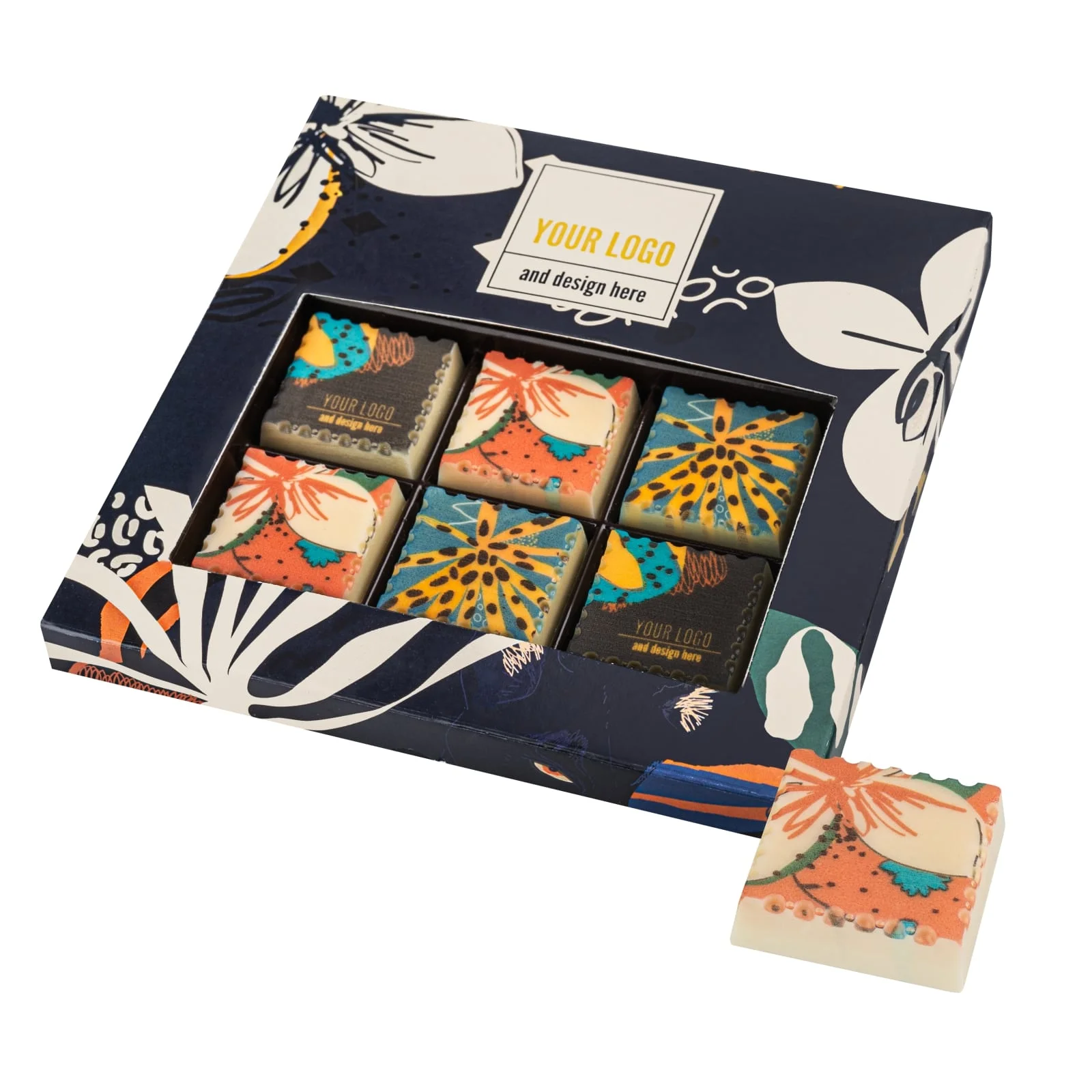 PRALINY Z NADRUKIEM CHOCOSTAMP 6 SZTUK P136692Z SL-0323