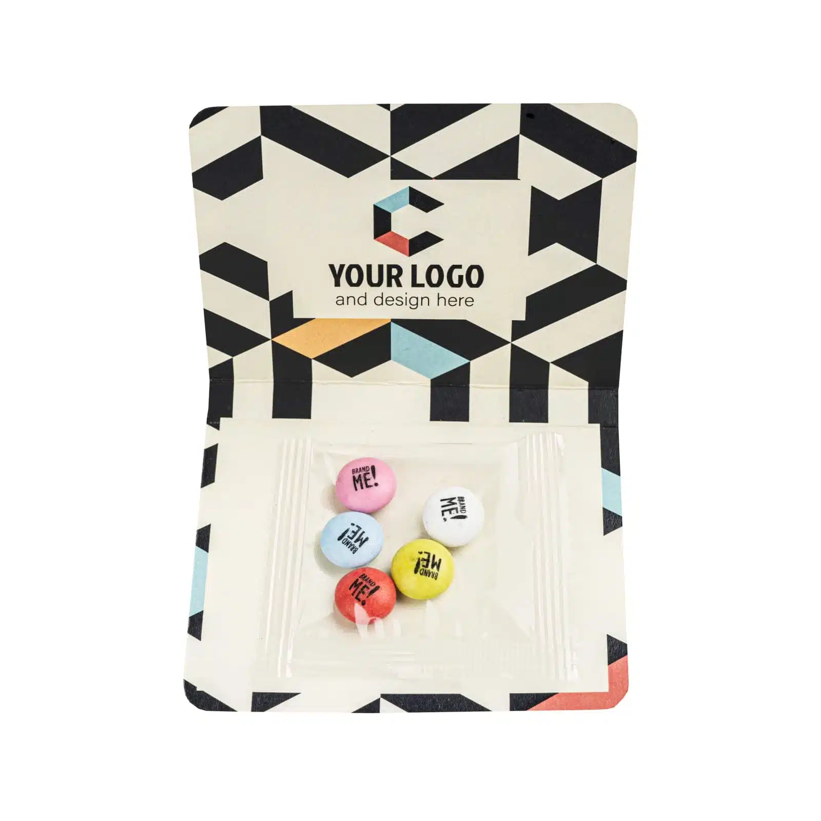 CZEKOLADOWE LENTILKI Z NADRUKIEM BRAND ME! KARNET P136549Z