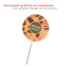 CZEKOLADOWY LIZAK Z NADRUKIEM LOLLY FONT 40 G P137116Z