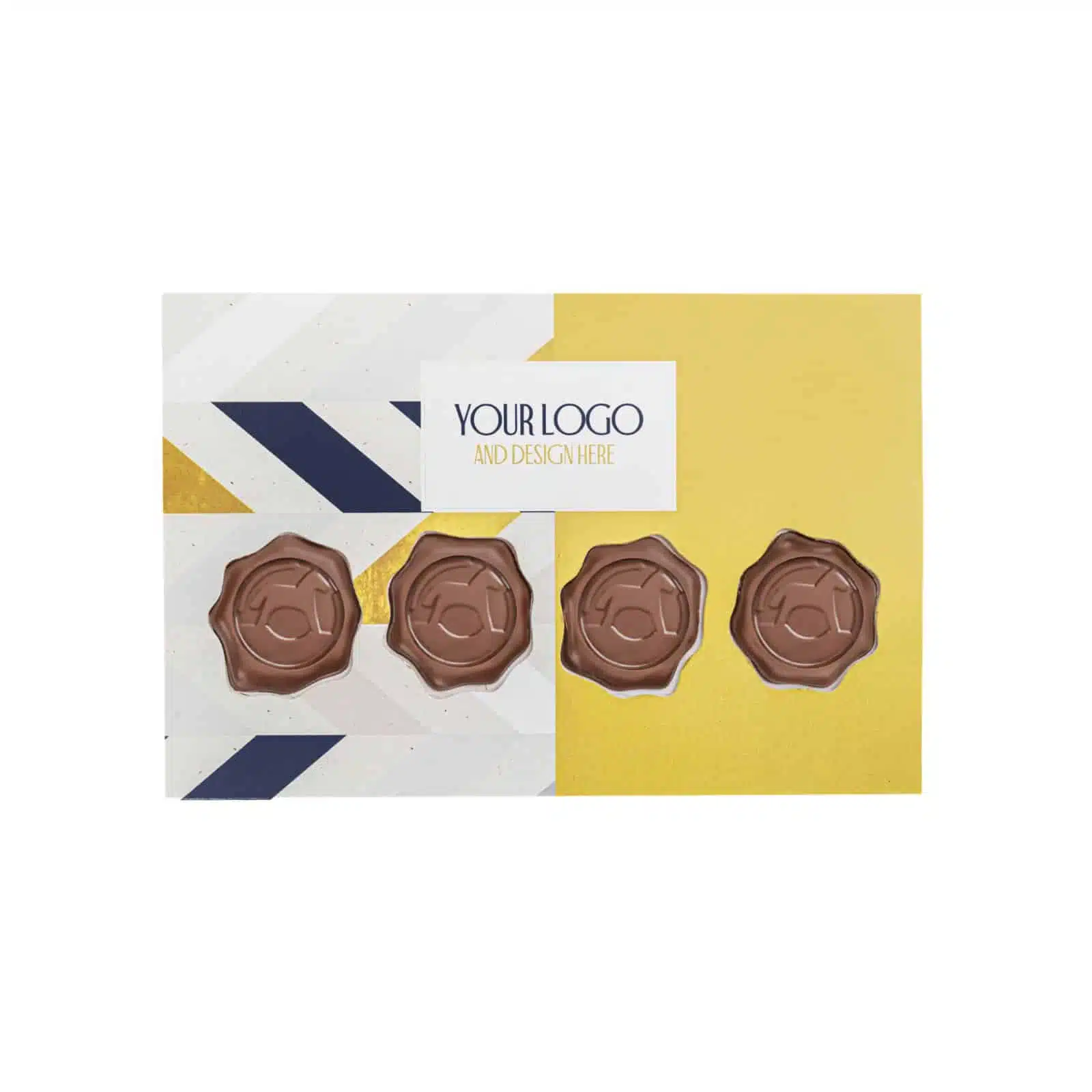 ZESTAW CZEKOLADEK WYSYŁKOWYCH Z LOGO PIECZĘĆ P136961Z SL-0281B