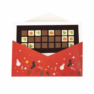 CZEKOLADOWE WIADOMOŚCI CHOCO TEXT 3 LINIE W KOPERCIE_XMAS Xmas P137121Z SL-0593/0593S/Xmas