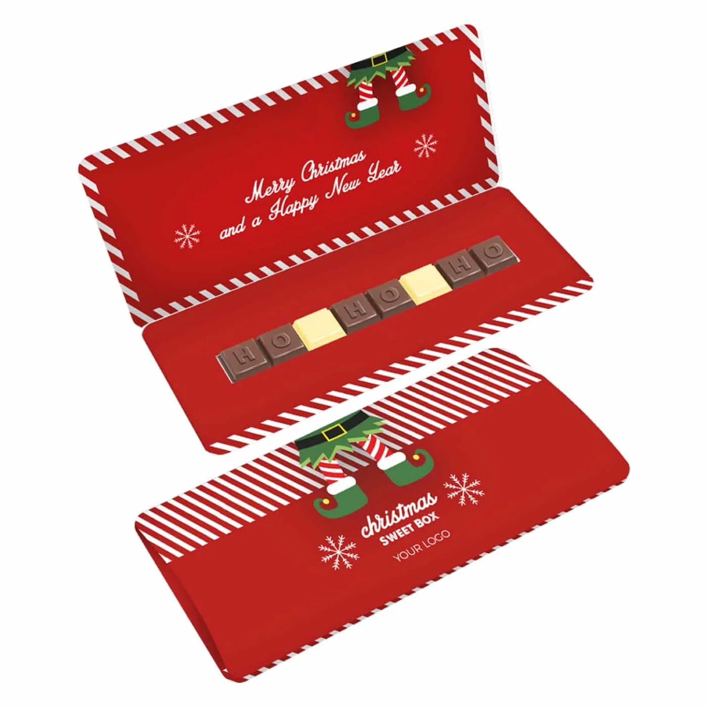 ZESTAW CZEKOLADEK CHOCO TEXT 1 LINIA Xmas P143536Z